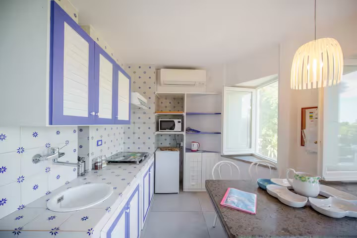 Zona pranzo e cucina